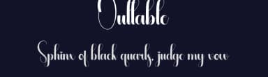 Outtable by Andi Moz — Script Handwritten Font — thumbnail 2