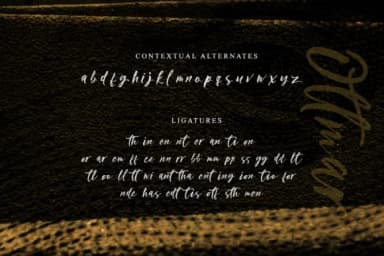 Outtmar Font by Letteratom — Script Handwritten Font — thumbnail 8