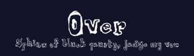 Over by imagex — Script Handwritten Font — thumbnail 2
