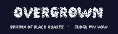 Overgrown by JSH creates — Script Handwritten Font — thumbnail 2