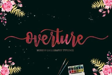 Overture Font by VanRoem — Script Handwritten Font — thumbnail 6