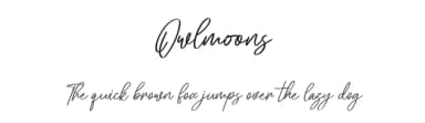 Owlmoons by Maulana Creative — Script Handwritten Font — thumbnail 1