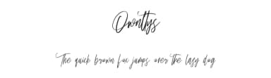 Ownttys by Maulana Creative — Script Handwritten Font — thumbnail 1