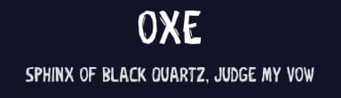 Oxe by WDS — Script Handwritten Font — thumbnail 2
