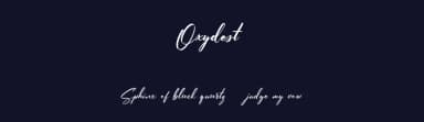 Oxydest by Maulana Creative — Script Handwritten Font — thumbnail 2