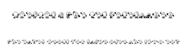 Pac-Man 2 The New Adventures by Font Bureau — Dingbats Font