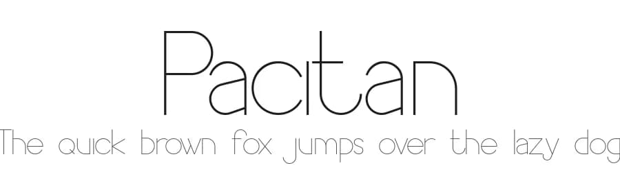 Pacitan by Nariswari Creative — Sans Serif Font