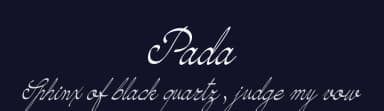 Pada by Raquel Santos — Script Handwritten Font — thumbnail 2