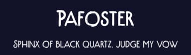 Pafoster by Letterhend Studio — Script Handwritten Font — thumbnail 2