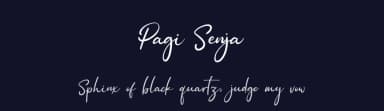 Pagi Senja by StringLabs Creative Studio — Script Handwritten Font — thumbnail 2