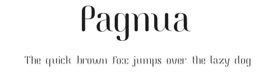 Pagnua by Lerima — Serif Font