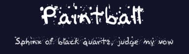 Paintball by RetroPunkRock — Script Handwritten Font — thumbnail 2