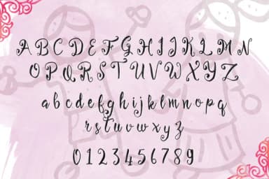 Painting Script Font by QueenType — Script Handwritten Font — thumbnail 4