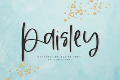 Paisley Font by Studio_Art — Script Handwritten Font — thumbnail 1