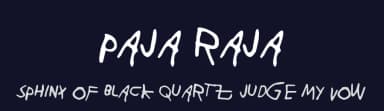 Paja Raja by Juha Korhonen — Script Handwritten Font — thumbnail 2