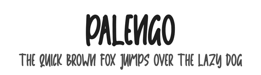 Palengo by Skiiller Studio — Script Handwritten Font