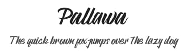 Pallawa by Muhammad Zulkifly Suradin — Script Handwritten Font — thumbnail 1