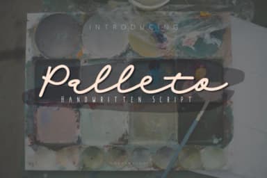 Palleto Font by Mozyen Studio — Script Handwritten Font — thumbnail 1