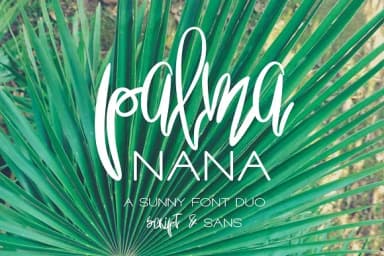 Palma Nana Font by Anastasiia Macaluso — Script Handwritten Font — thumbnail 1