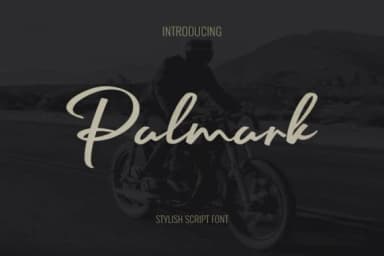 Palmark Font by tkztype — Script Handwritten Font — thumbnail 1