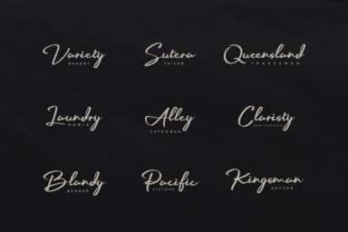 Palmark Font by tkztype — Script Handwritten Font — thumbnail 4