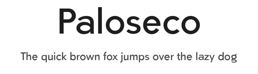 Paloseco by deFharo — Sans Serif Font