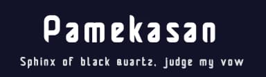 Pamekasan by Mukhlis Risani — Sans Serif Font — thumbnail 2