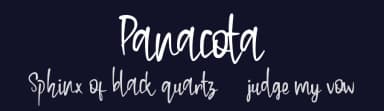Panacota by DM Letter Studio - Dimas Prasetyo — Script Handwritten Font — thumbnail 2