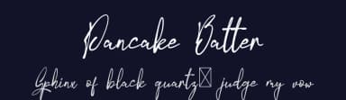 Pancake Batter by Edric Studio — Script Handwritten Font — thumbnail 2