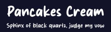 Pancakes Cream by Origin Type — Script Handwritten Font — thumbnail 2
