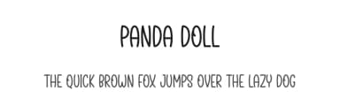 Panda Doll by Andi Moz — Script Handwritten Font — thumbnail 1