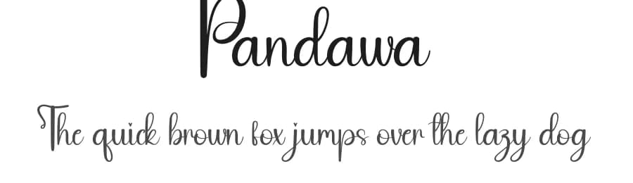 Pandawa by Andi Moz — Script Handwritten Font