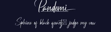 Pandemi by NihStudio — Script Handwritten Font — thumbnail 2