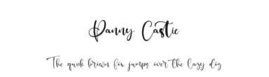 Panny Castie by Staircase Studio — Script Handwritten Font — thumbnail 1