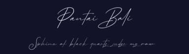 Pantai Bali by DYSA Studio — Script Handwritten Font — thumbnail 2