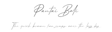 Pantai Bali by DYSA Studio — Script Handwritten Font — thumbnail 1