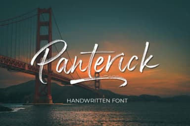 Panterick Font by Debut Studio — Script Handwritten Font — thumbnail 1