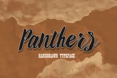 Panthers Font by Alqawoms — Script Handwritten Font — thumbnail 1