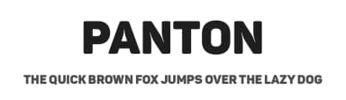 Panton by Fontfabric — Sans Serif Font — thumbnail 1