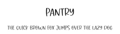 Pantry by Graphix Line Studio — Script Handwritten Font — thumbnail 1