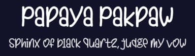 Papaya Pakpaw by Arif Studios — Script Handwritten Font — thumbnail 2