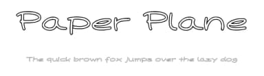 Paper Plane by maja.mint — Script Handwritten Font — thumbnail 1