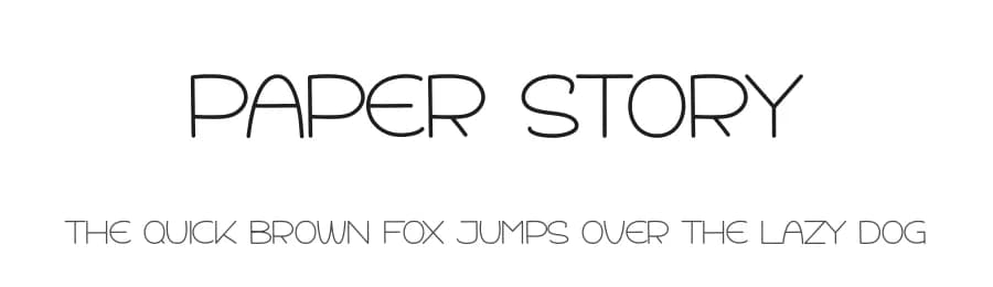 Paper Story by Scratchones — Script Handwritten Font