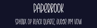 Paperbook by Scratchones — Script Handwritten Font — thumbnail 2