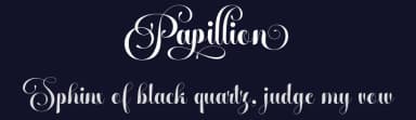 Papillion by Måns Grebäck — Script Handwritten Font — thumbnail 2