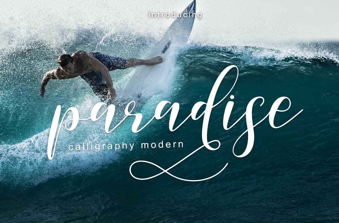 Paradise Font by Teweka — Script Handwritten Font