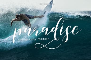 Paradise Font by Teweka — Script Handwritten Font — thumbnail 1