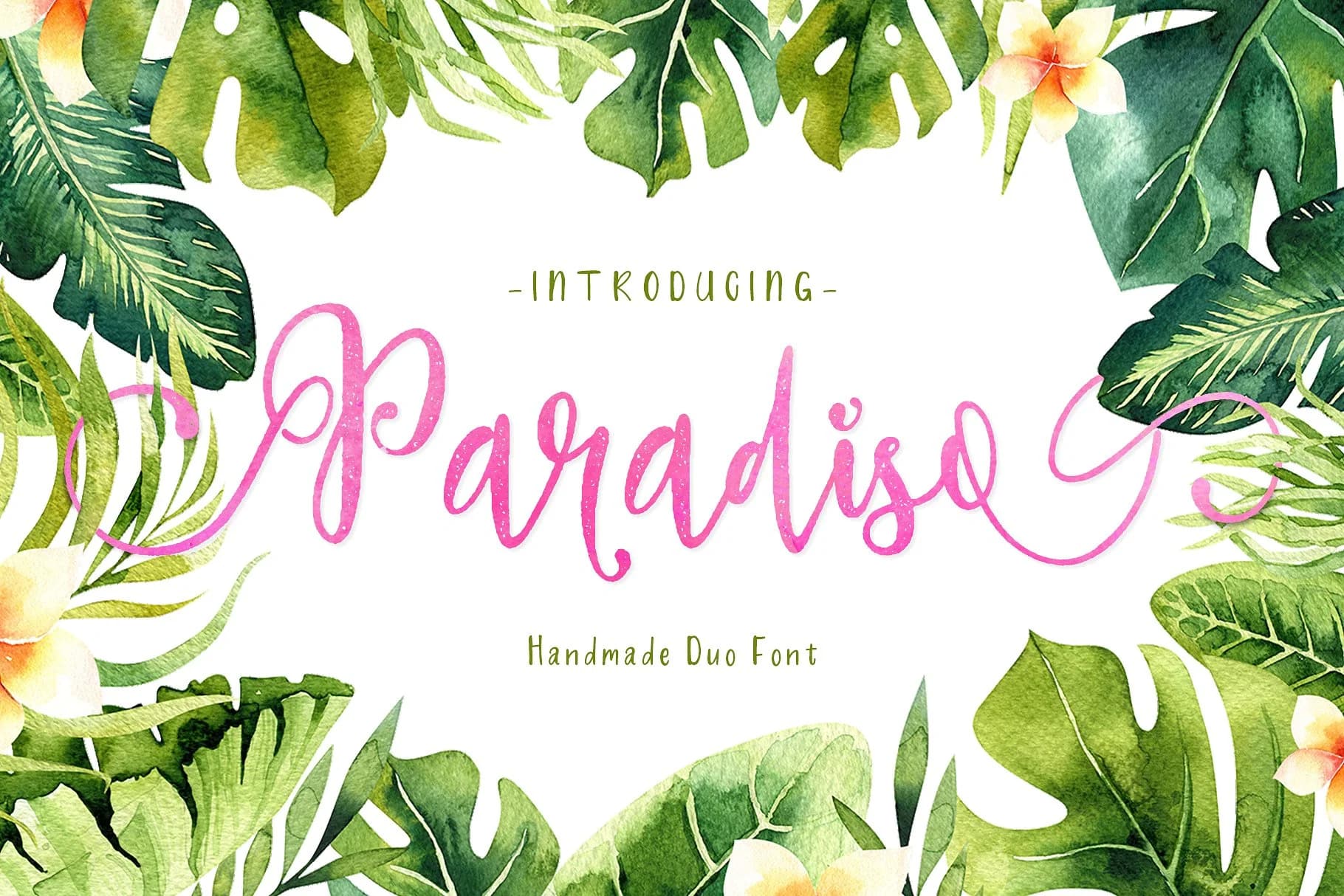 Paradiso Duo Font by fontsgood — Script Handwritten Font
