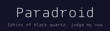 Paradroid by The Northern Block — Sans Serif Font — thumbnail 2