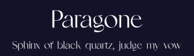Paragone by UI Creative — Serif Font — thumbnail 2
